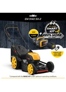  MoWox | 40V Comfort Series Cordless Lawnmower | EM 5140 SX-2Li | 4000 mAh | Battery and Charger included Hover