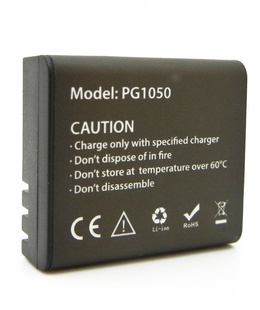 1050mAh Akku for GoXtreme Rallye, Endurance, Discovery & Pioneer 01472  Hover