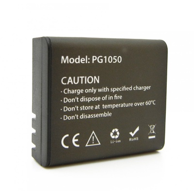  1050mAh Akku for GoXtreme Rallye, Endurance, Discovery & Pioneer 01472
