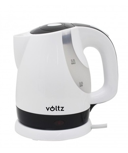 Oliver Voltz 55551230FB elektriskā tējkanna, 1300W, 0.9L, bezvadu, baltā/melnā krāsā  Hover