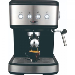 Kafijas automāts Oliver Voltz OV51171F, 1.2L, 20 bar, 1100W, Krēmdisks, Melns/Inox. Jauda: 1100W 55RP51171F