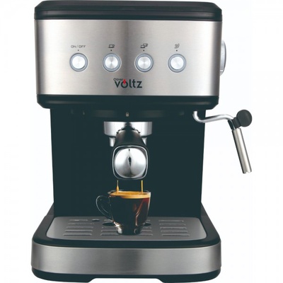 Kafijas automāts Oliver Voltz OV51171F, 1.2L, 20 bar, 1100W, Krēmdisks, Melns/Inox. Jauda: 1100W 55RP51171F