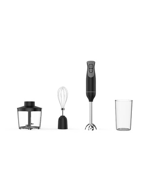 Rokas blenderis ar smalcinātāju Oliver Voltz 5V1112NSCB, 600W, 700ml, ar nerūsējošā tērauda kātu un  Hover