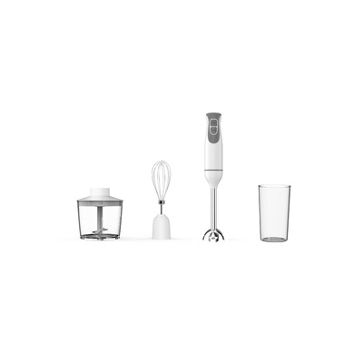 Rokas blenderis ar smalcinātāju Oliver Voltz 5V1112NSCW, 600W, 700ml, ar nerūsējošā tērauda kātu un