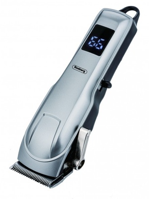 Rosberg 555R51810Q uzlādējama matu mašīnīte, 5W, DC 3.7V 1200mAh, USB uzlāde, sudraba krāsā  Hover