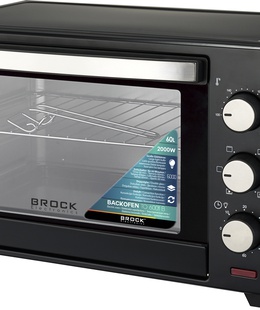 Cepeškrāsns BROCK TO 6001 B 60L, 2000 W  Hover