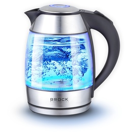 Elektriskā stikla tējkanna BROCK WK 2103 1.8L, 2200W