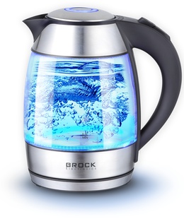 Elektriskā stikla tējkanna BROCK WK 2103 1.8L, 2200W  Hover