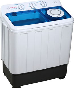 BROCK Veļas mašīna ar centrafūgu 6 kg, 480W WM 6002 WH  Hover