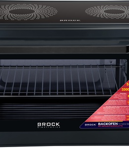 BROCK Elektriskā cepeškrāsns 1800W, 50L TO 5002 BKI  Hover