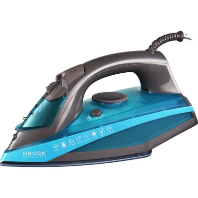 Tvaika gludeklis BROCK BSI 5502 BL, 2600W