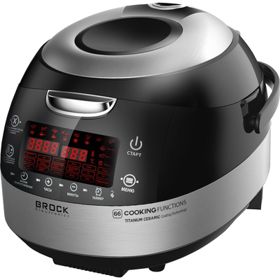 BROCK Augstas kvalitātes multivārāmais katls, 860W 5L MC 6601 SS