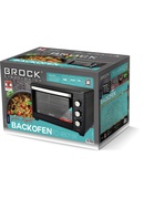 Cepeškrāsns ar konvekciju BROCK TO 4801 BK 48L, 2000W Hover