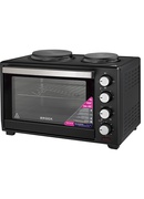 BROCK Cepeškrāsns ar sildvirsmām  48L 2000W TO 4802 BK