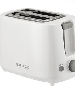 Tosteris,	220-240V; 50/60Hz, 650-700W. 2 šķēles, uznirstošs. BT 1006 WH  Hover