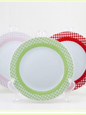 MAESTRO Porcelāna šķīvju komplekts. 6 gb, Ø 26 cm. Krāsa - zaļa MR 10009 04 GR  Hover