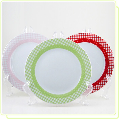 MAESTRO Porcelāna šķīvju komplekts. 6 gb, Ø 26 cm. Krāsa - zaļa MR 10009 04 GR