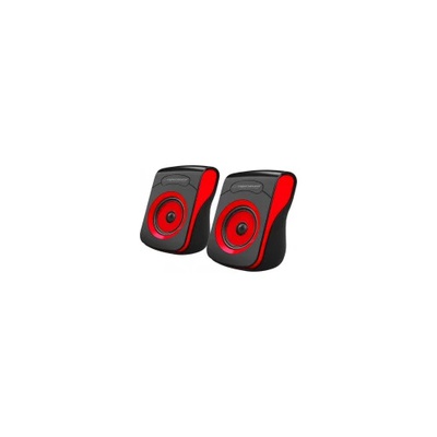 Esperanza usb stereo skaļruņI 2.0 flamenko melns/sarkans. 6W EP 140 KR