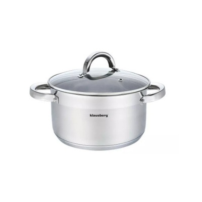 Tērauda katls, Ø26cm, 7.5l Klausberg KB 7127