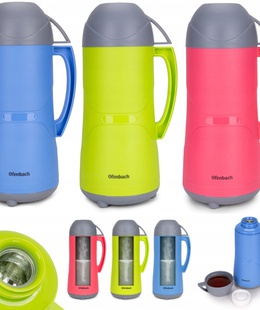 Termoss ar stikla ieliktni 1.8L, 101322, Ofenbach  Hover