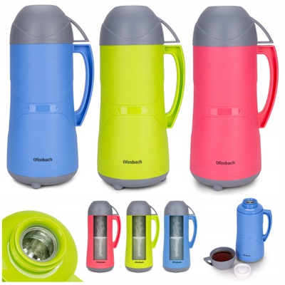 Termoss ar stikla ieliktni 1.8L, 101322, Ofenbach