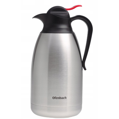 Nerūsējošā tērauda termoss Ofenbach 2,0 L, sudraba, 101331, KAMILLE