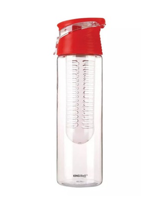 Ūdens pudele ar uzpildīšanu, tritan 0,8l, Kinghoff. KH 1192  Hover