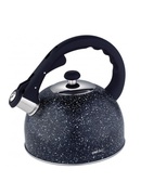 Tējkanna, tradicionālā, tērauda, melnā marmora, 2,6l Kinghoff. KH 1406