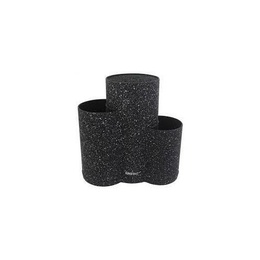 Nažu bloks ar 3im nodalījumiem 23x10x22,2cm- melns KH 1561