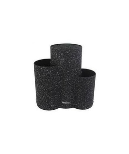 Nažu bloks ar 3im nodalījumiem 23x10x22,2cm- melns KH 1561  Hover