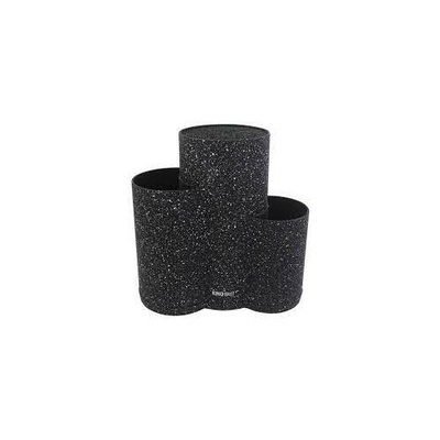 Nažu bloks ar 3im nodalījumiem 23x10x22,2cm- melns KH 1561