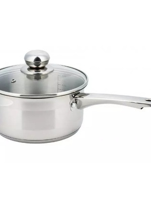 Kastrolis ar vāku, tērauda Ø12cm 0,5l Kinghoff. KH 4321  Hover