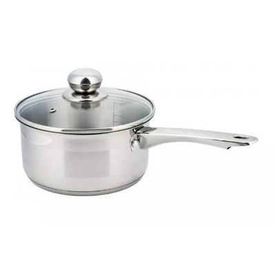 Kastrolis ar vāku, tērauda Ø12cm 0,5l Kinghoff. KH 4321
