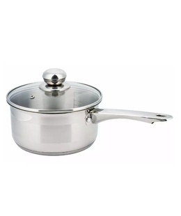 Kastrolis ar vāku, tērauda Ø14cm 1l Kinghoff. KH 4322  Hover