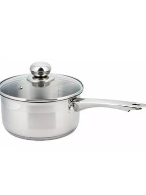 Kastrolis ar vāku, tērauda Ø14cm 1l Kinghoff. KH 4322  Hover