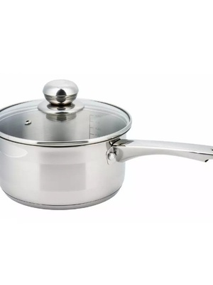 Kastrolis ar vāku, tērauda Ø16cm 1,5l Kinghoff. KH 4323  Hover