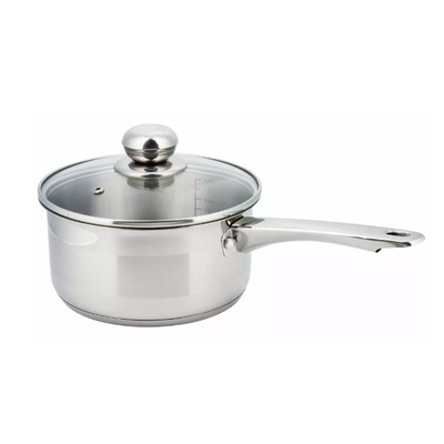 Kastrolis ar vāku, tērauda Ø16cm 1,5l Kinghoff. KH 4323