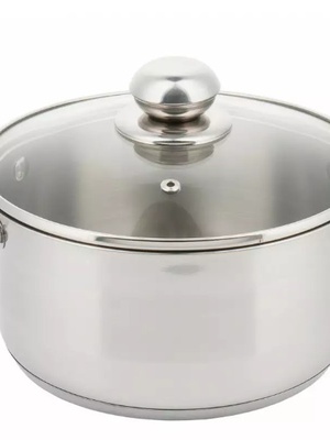 Tērauda katls, Ø18cm, 2,1L Kinghoff. KH 4328  Hover