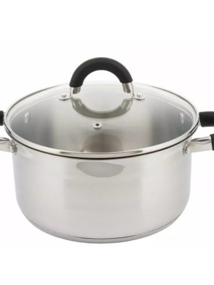 Nerūsējošā tērauda katls Ø20cm 3l Kinghoff. KH 4344  Hover
