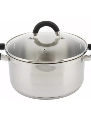 Nerūsējošā tērauda katls Ø22cm 4l Kinghoff. KH 4345  Hover