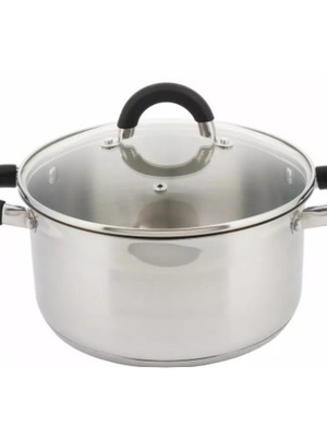 Nerūsējošā tērauda katls Ø24cm 6l Kinghoff. KH 4346  Hover
