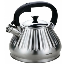 Tējkanna, tradicionālā, nerūsējošā tērauda, 3l Klausberg KB 7477