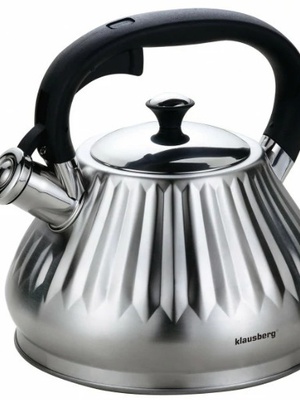 Tējkanna, tradicionālā, nerūsējošā tērauda, 3l Klausberg KB 7477  Hover