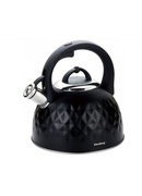 Tējkanna, tradicionālā, tērauda, 3l, melna Klausberg KB 7550