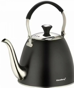 Tējkanna, ar infūziju, 1.1L melns Klausberg KB 7570  Hover