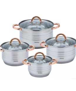 Virtuves trauku komplekts, Ø16/18/20/24cm, Klausberg KB 7699  Hover