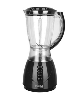 Blenderis FLORIA ZLN 3080 Melns, jauda 300W, ietilpība 1.5L, 3 ātrumi, impulsa funkcija – plastmasas  Hover