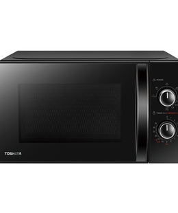 Mikroviļņu krāsns Toshiba MW MG20PBK, 20 L 800 W jaudu, grilla funkcija, 6 jaudas līmeņi  Hover