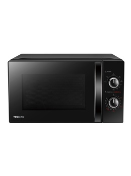Mikroviļņu krāsns Toshiba MW MG20PBK, 20 L 800 W jaudu, grilla funkcija, 6 jaudas līmeņi