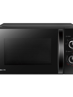 Mikroviļņu krāsns Toshiba MW MG20PBK, 20 L 800 W jaudu, grilla funkcija, 6 jaudas līmeņi  Hover